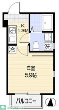 メゾン・アンソレイエの物件間取画像
